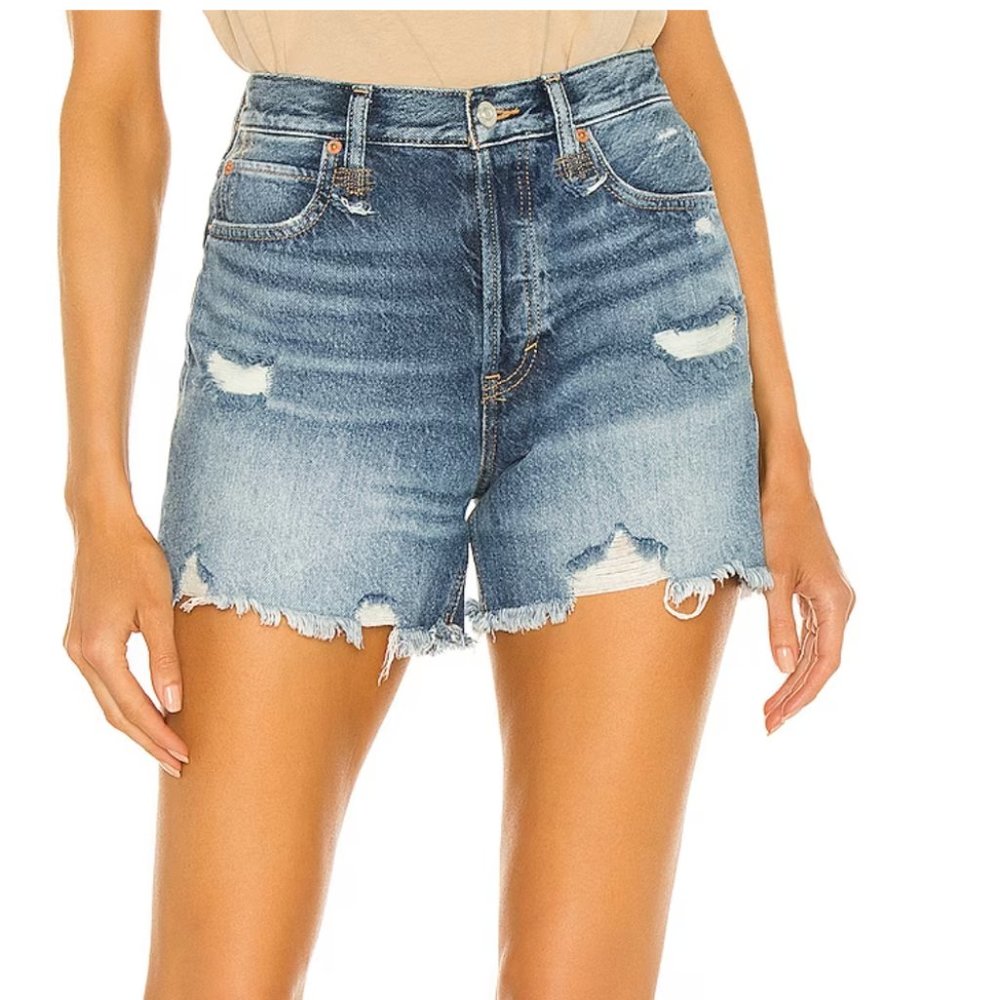 Free People We The Free Makai Cutoff Short in Shout & Twist Size 27 - NWT